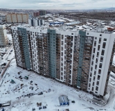 Ход строительства дома № 2 в ЖК Кедр -