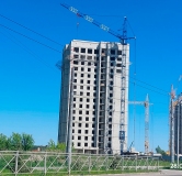 Ход строительства дома 1.8 в ЖК Созвездие -