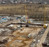 Ход строительства дома 1 в ЖК Теплые кварталы Погода -